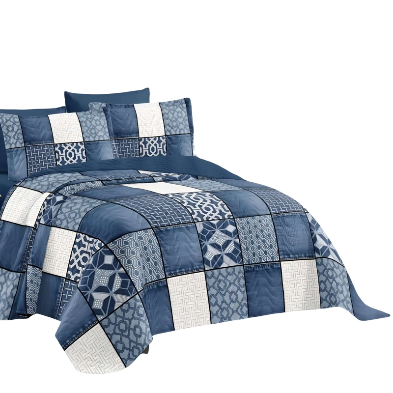CUBRECAMA PREMIUM DE VERANO CON DISEÑO KING B2 - 4