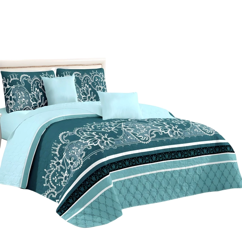 CUBRECAMA PREMIUM DE VERANO CON DISEÑO 2 PLAZA B21 - 4