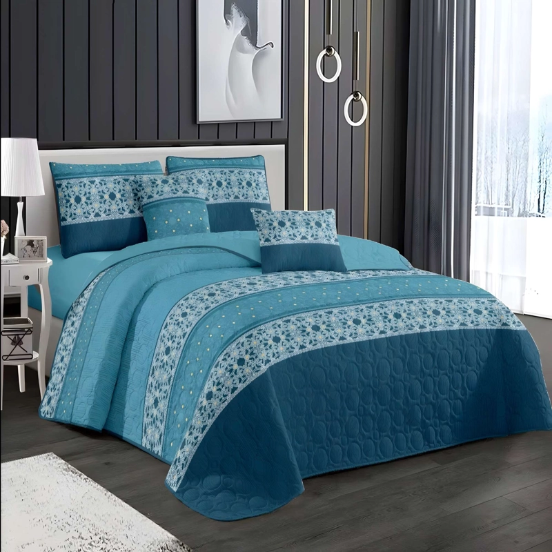 CUBRECAMA PREMIUM DE VERANO CON DISEÑO 1,5P B4 - 3