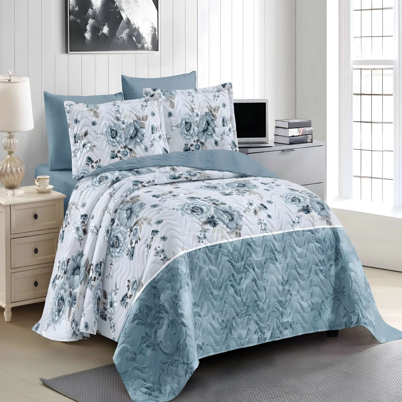 CUBRECAMA PREMIUM DE VERANO CON DISEÑO KING B3 - 2