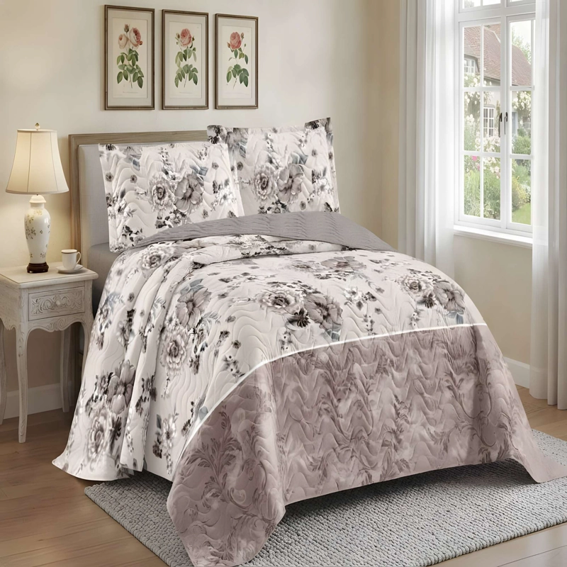 CUBRECAMA PREMIUM DE VERANO CON DISEÑO KING B9 - 3