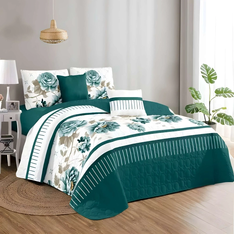 CUBRECAMA PREMIUM DE VERANO CON DISEÑO 1,5P B35 - 2