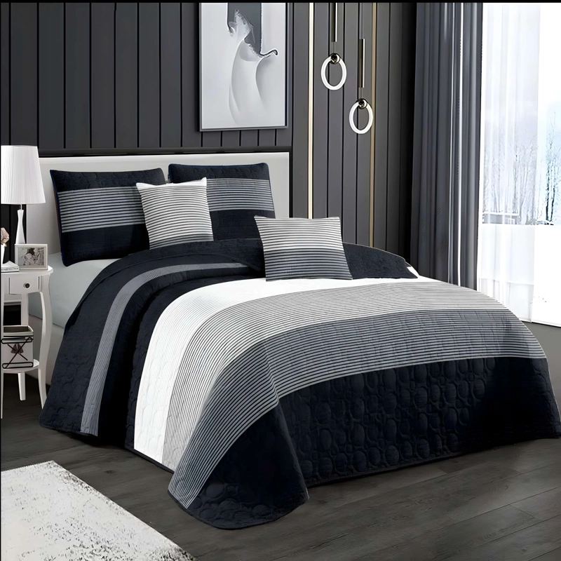 CUBRECAMA PREMIUM DE VERANO CON DISEÑO 2 PLAZA B1 - 2