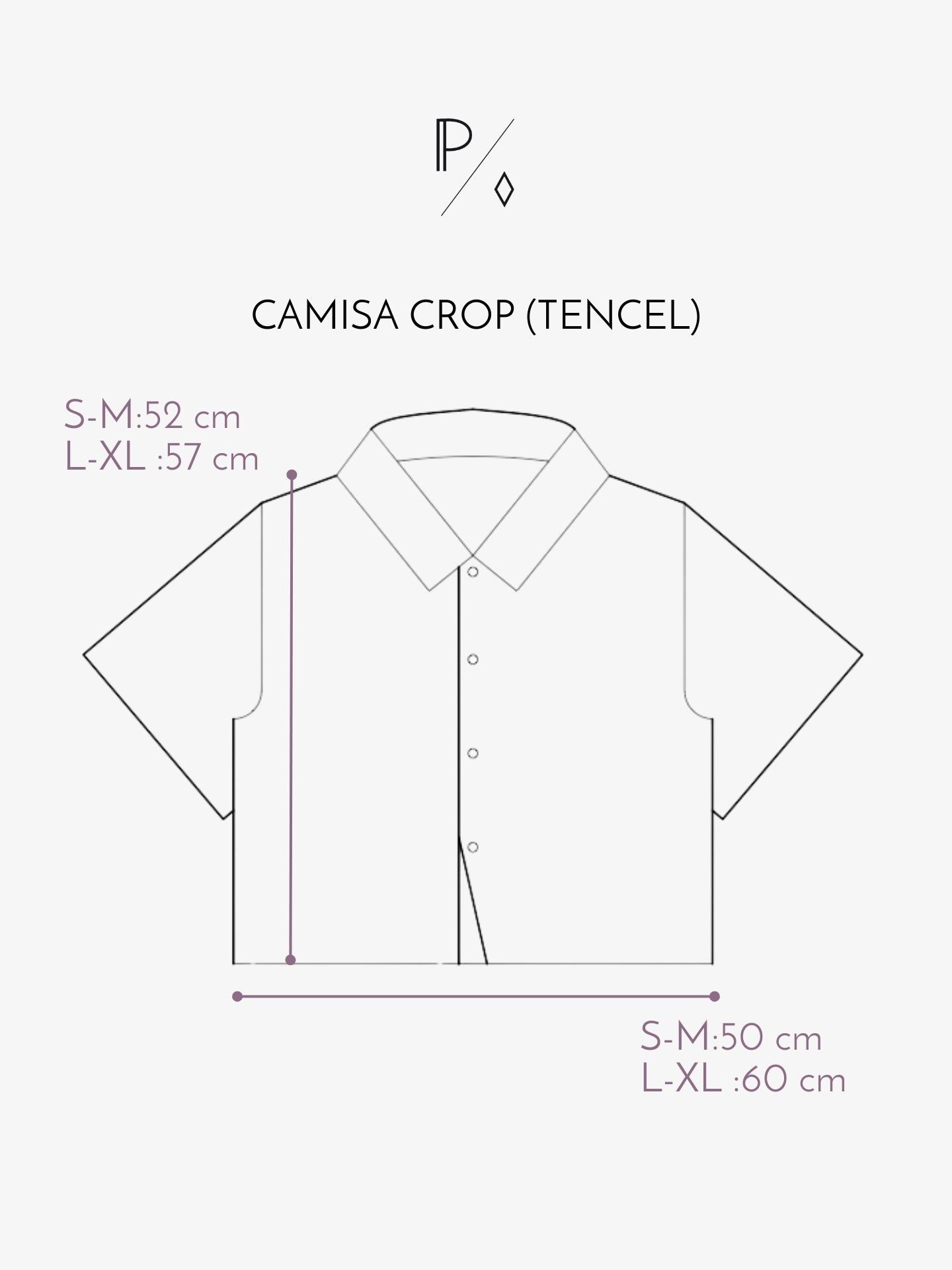 CAMISA CROP TENCEL™ VERDE AGUA - 5