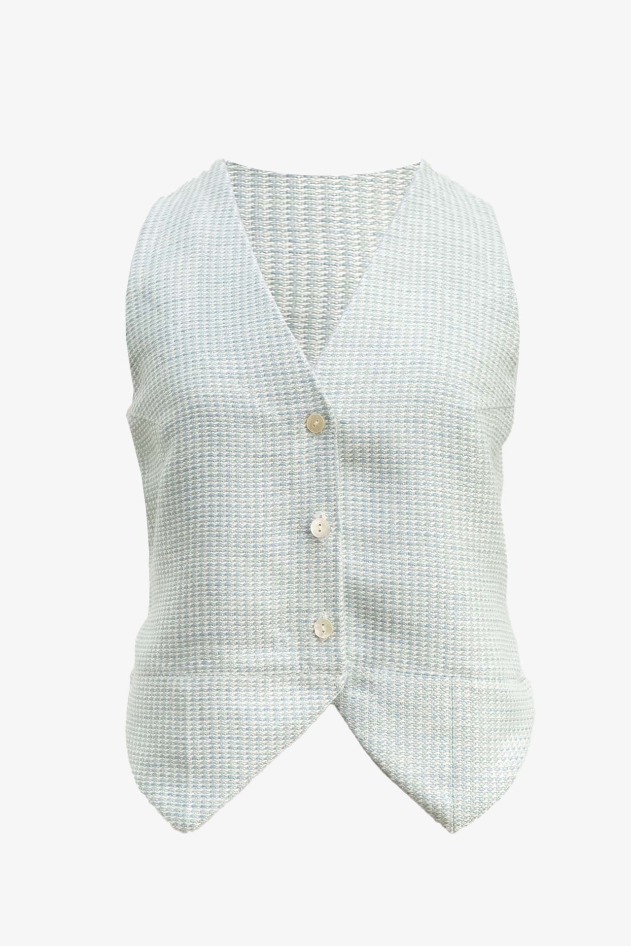 VEST TRAMA LINO - 1