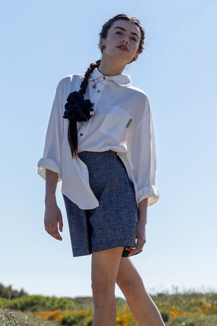 Short Litoral Denim - 1