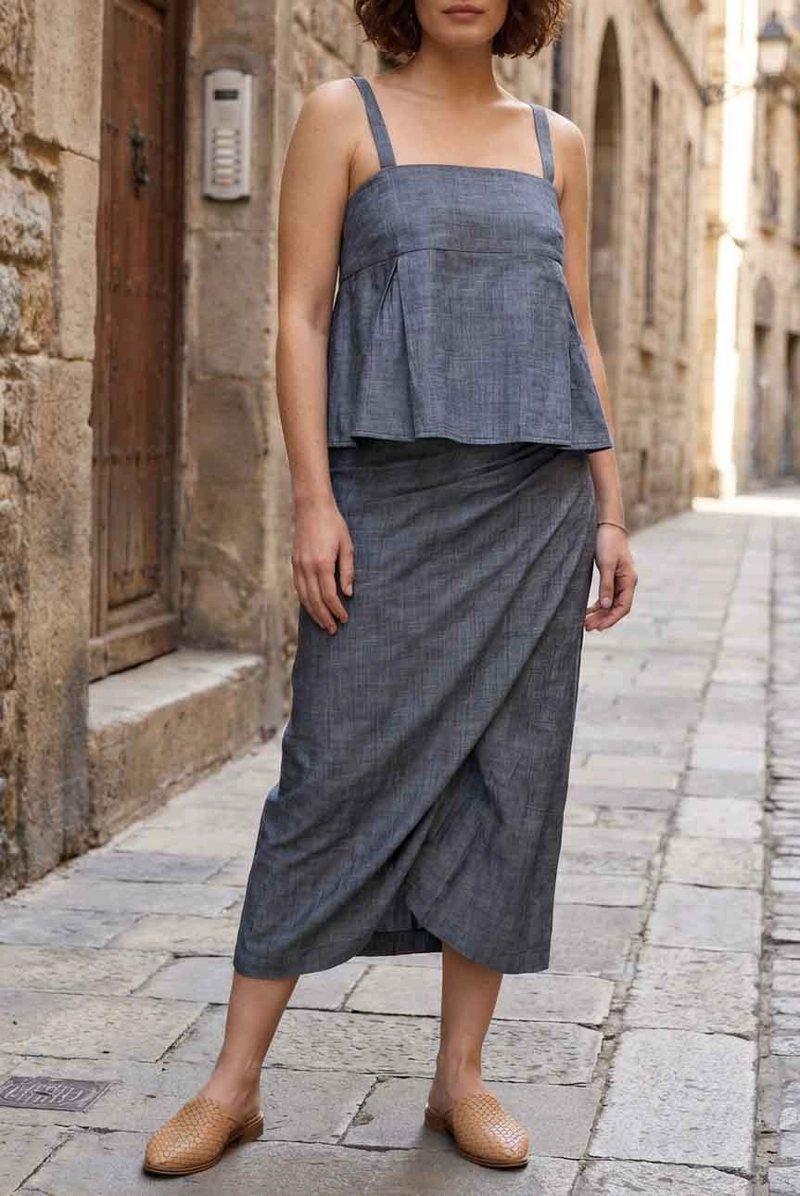 FALDA ESTERO DENIM - 7