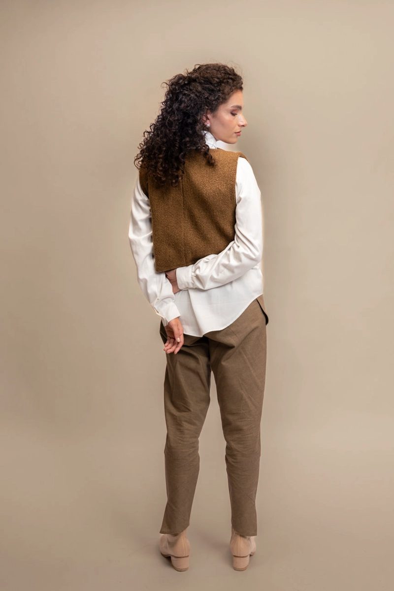 PECHERA DUNA LANA MERINO CAFE - 4