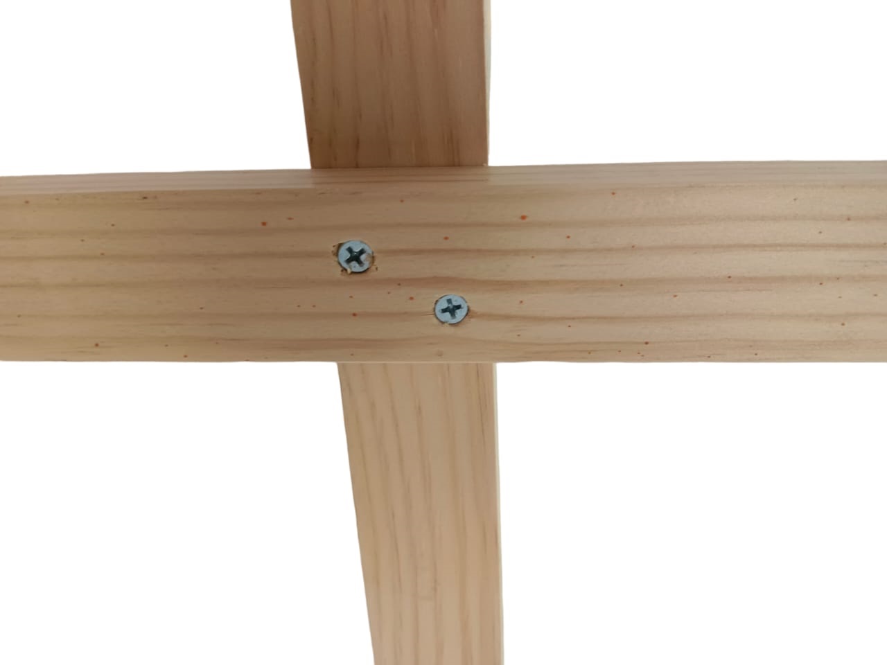 CABALLETE PLEGABLE DE MADERA . UNICO CON BISAGRAS Y TORNILLOS - 2
