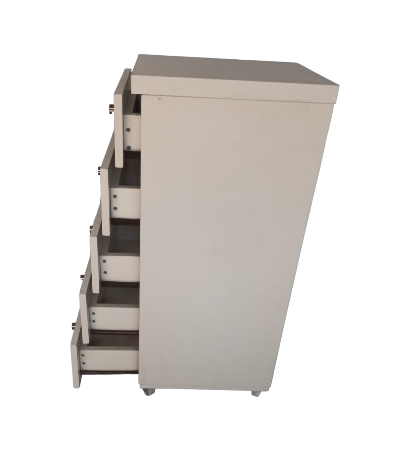 CAJONERA PARA CLINICA, 5 CAJONES Y RUEDAS - 3