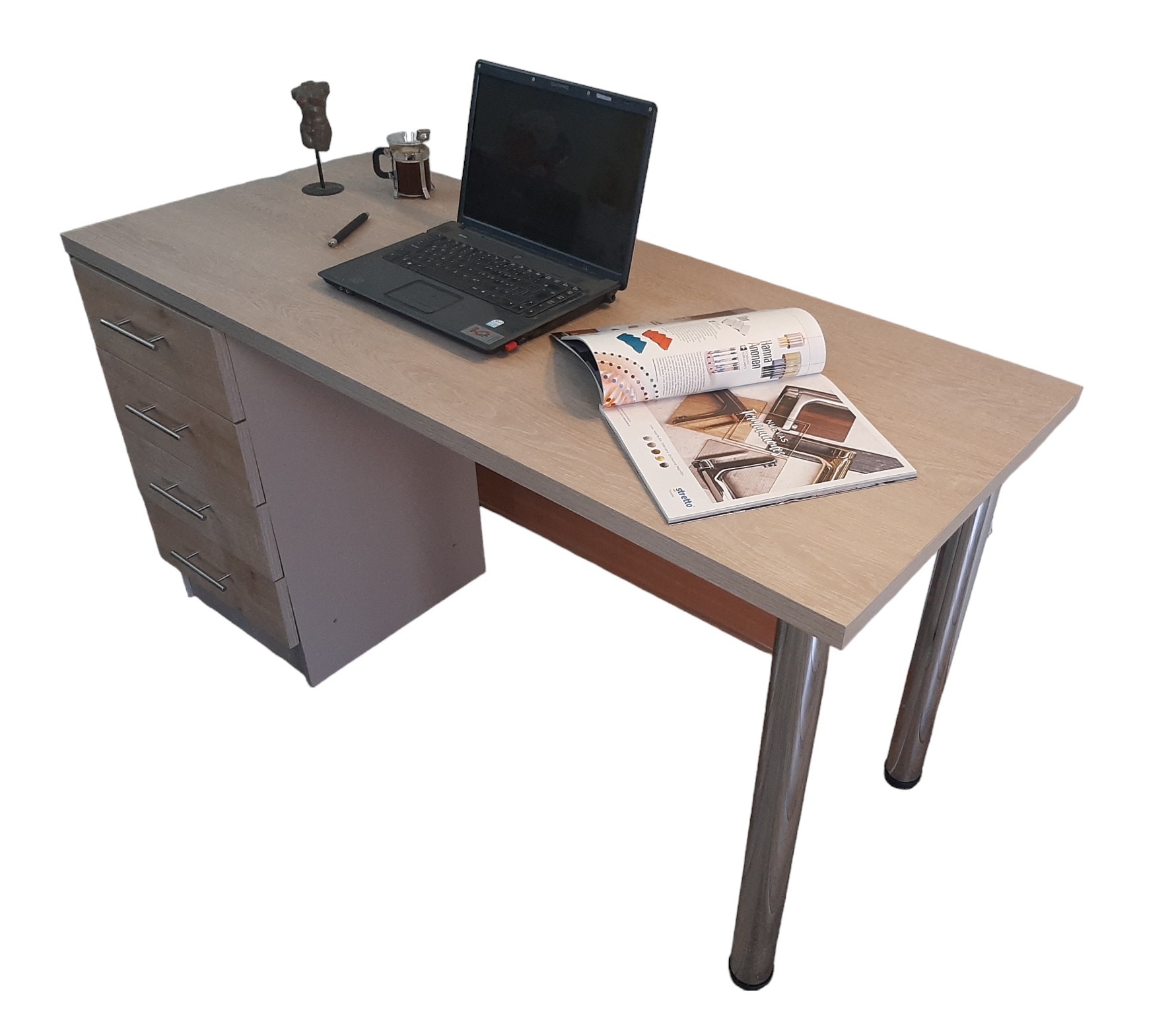 ESCRITORIO CON CAJONERA,140X60 - 1