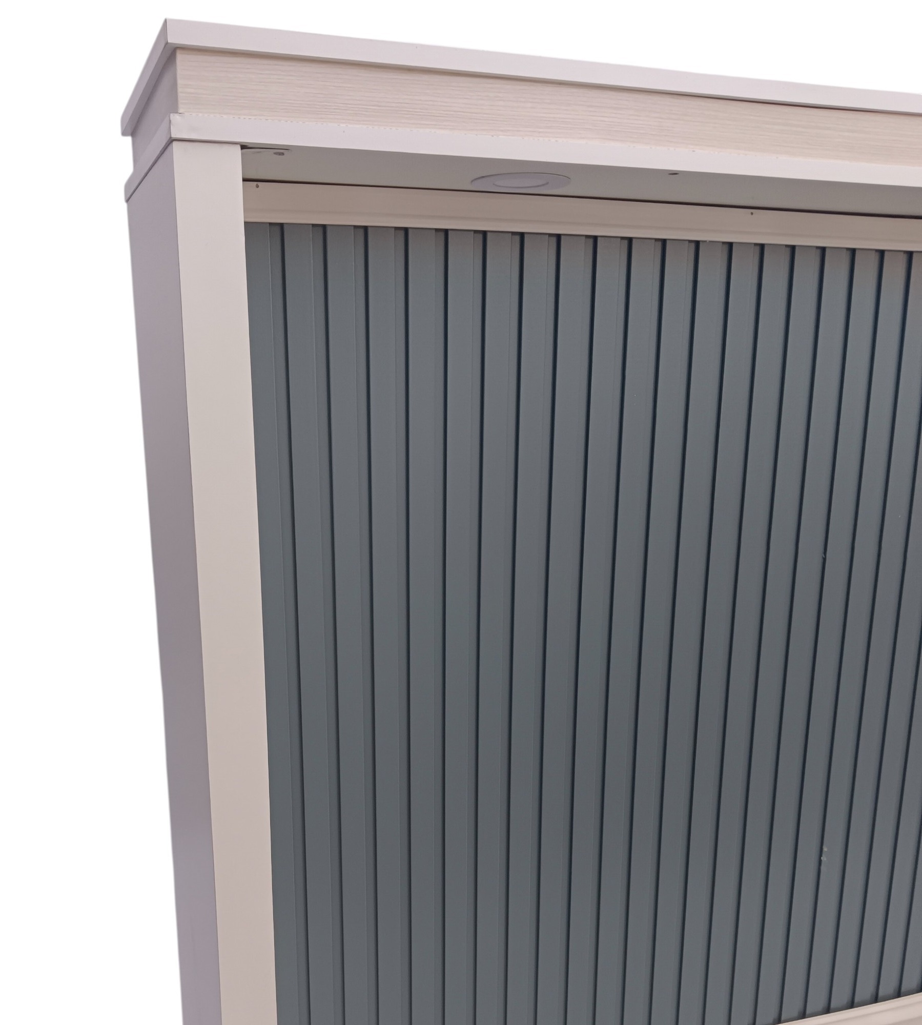 MESON DE RECEPCION BLUE OCEAN 120 X 60 X 110 (H) INCLUYE LUZ LED - 1