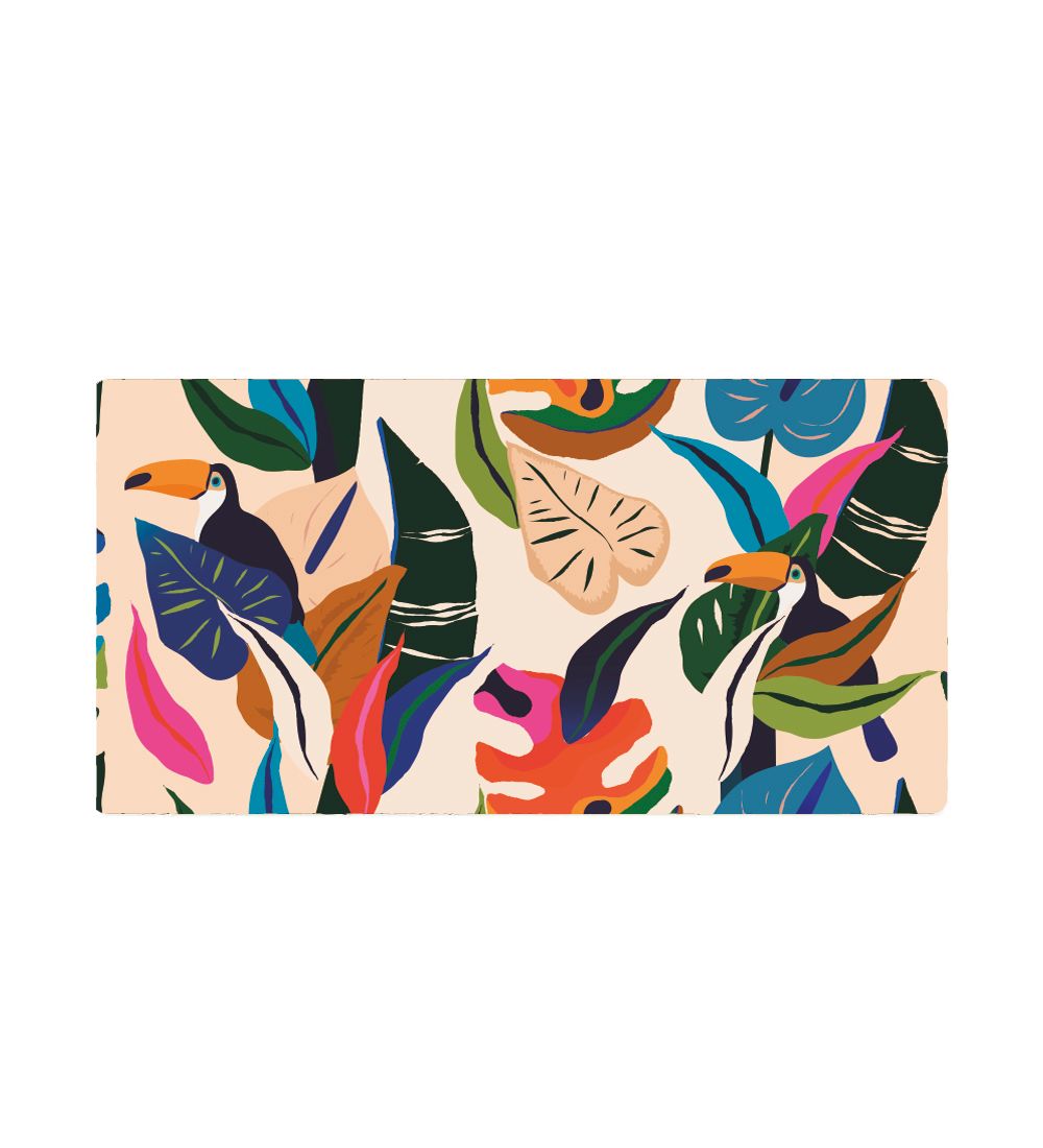 MOUSE PAD XL OFICINA TROPICAL 40X70 CM