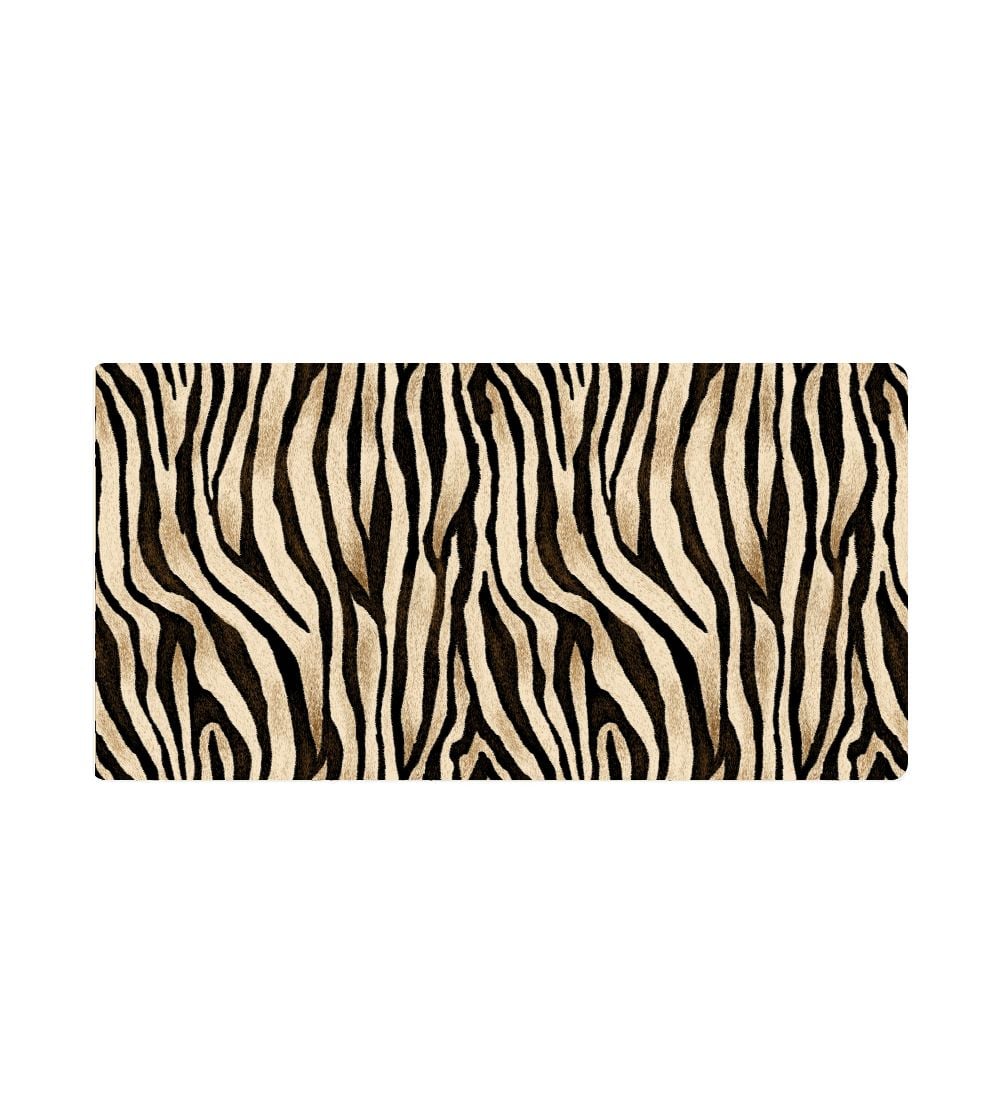 MOUSE PAD XL OFICINA ANIMAL PRINT ZEBRA 40X70 CM - 1