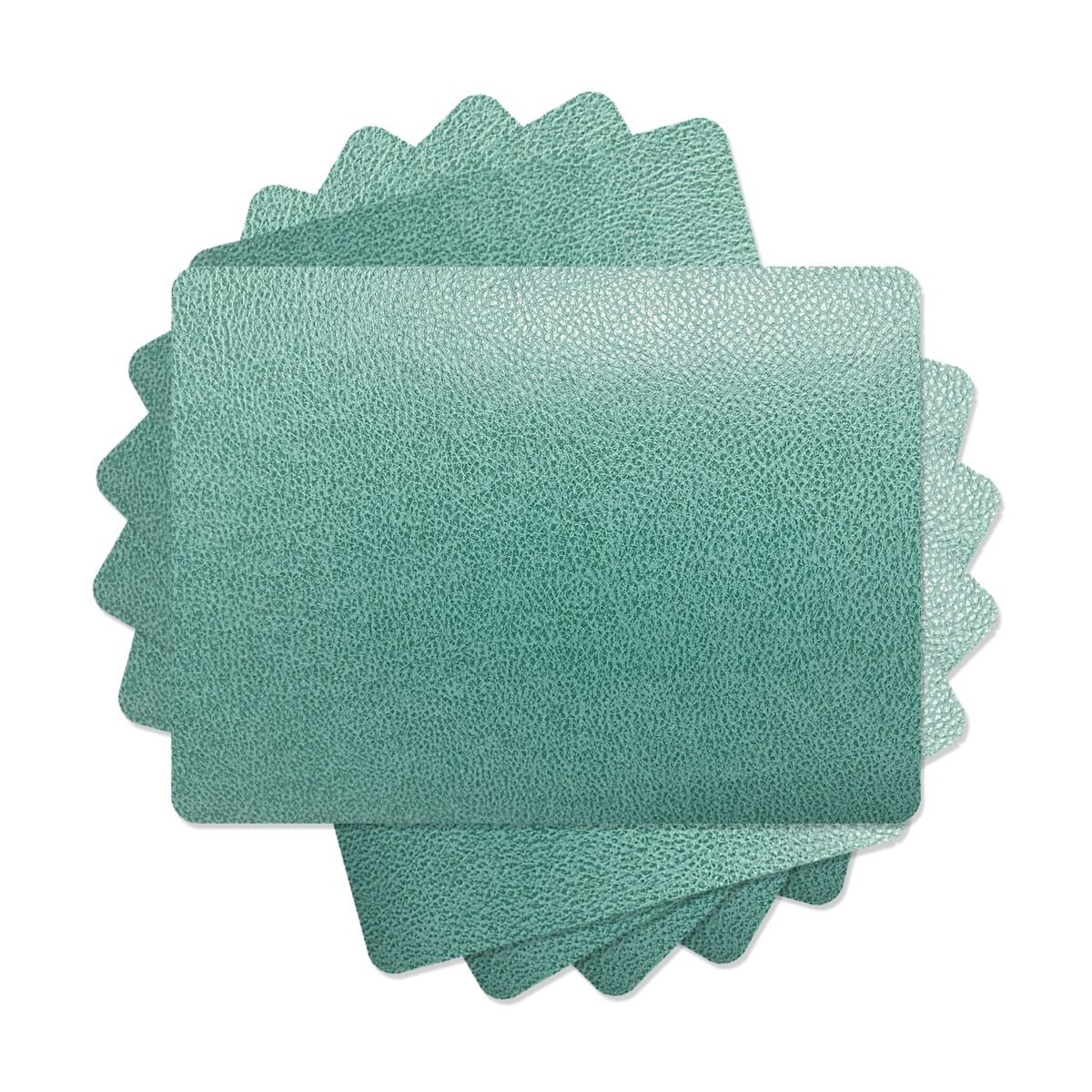 SET DE 4 INDIVIDUALES NOVO CUERO GREEN - 4