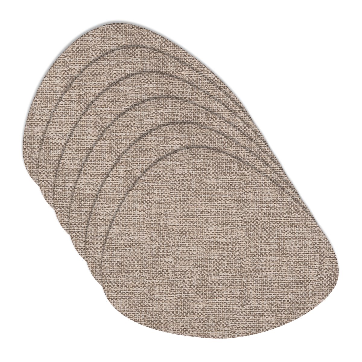 SET 6 INDIVIDUALES LUXE PURE CASHEMERE STONE - 2