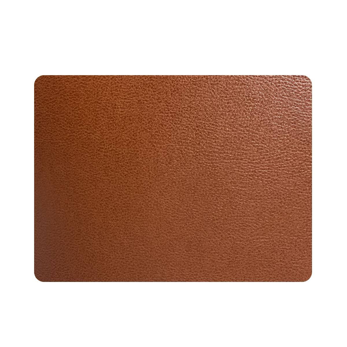 SET DE 6 INDIVIDUALES NOVO CUERO BROWN MARBLE - 1