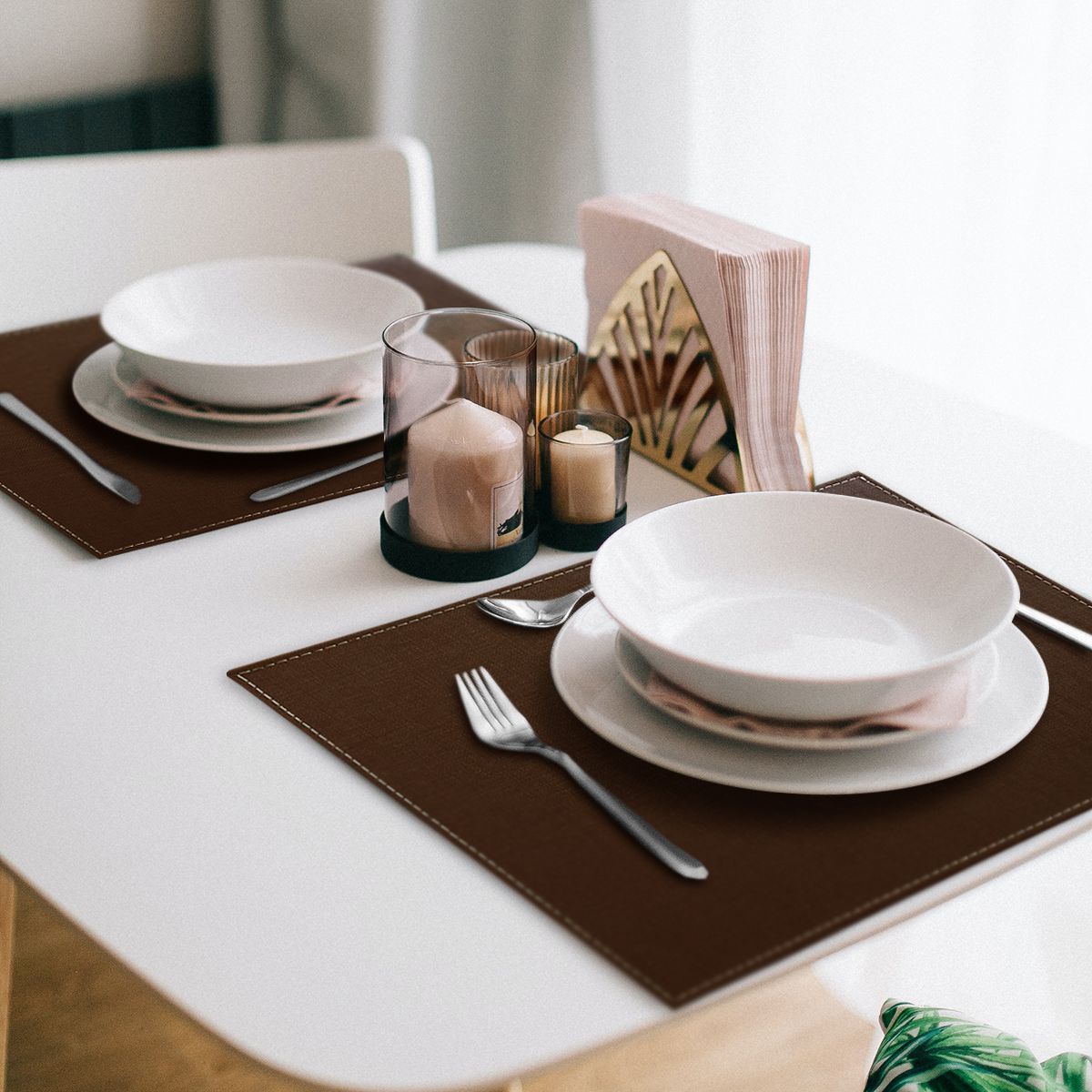 SET 4 INDIVIDUALES SPARROW RECTANGULAR - 4