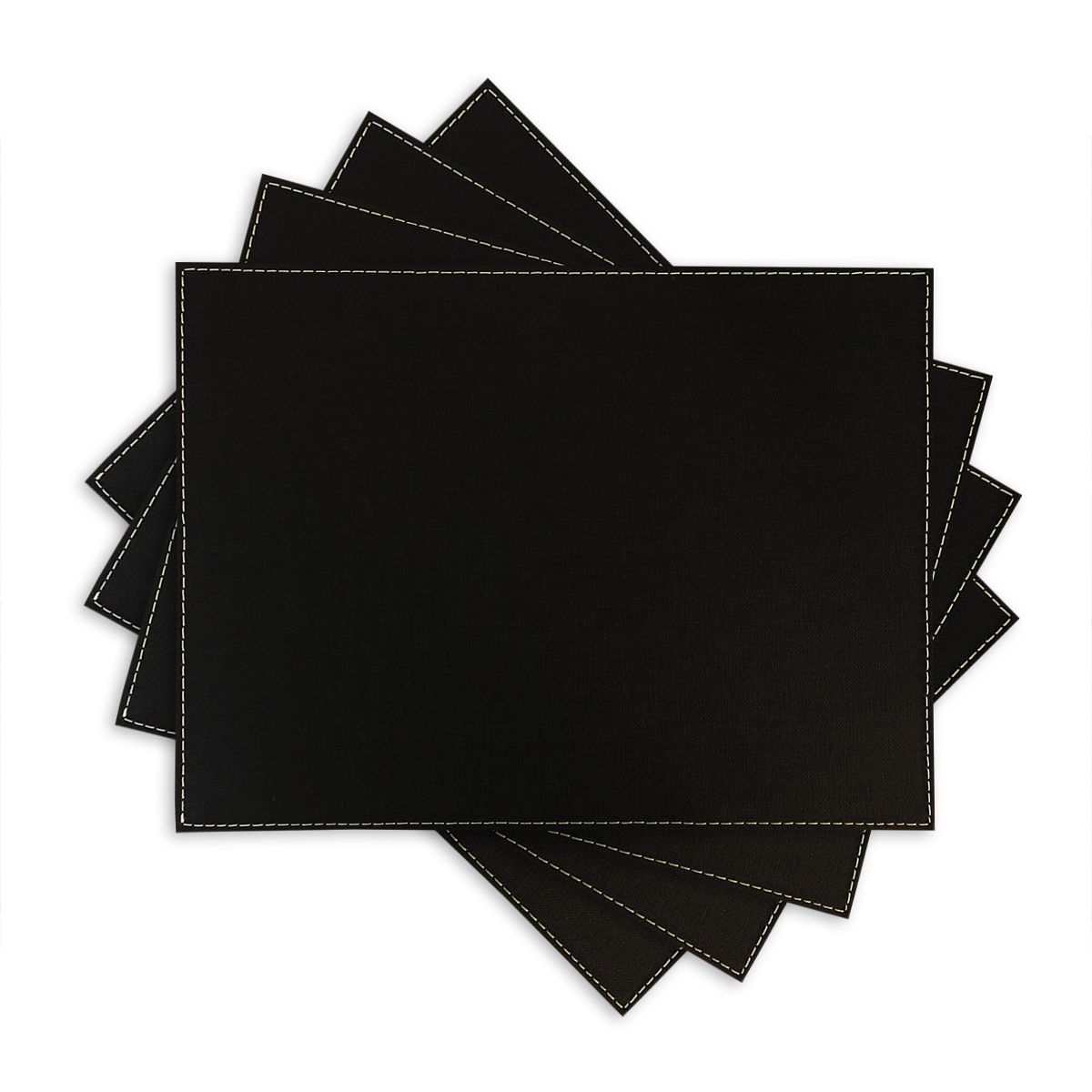 SET 4 INDIVIDUALES RAVEN RECTANGULAR - 2
