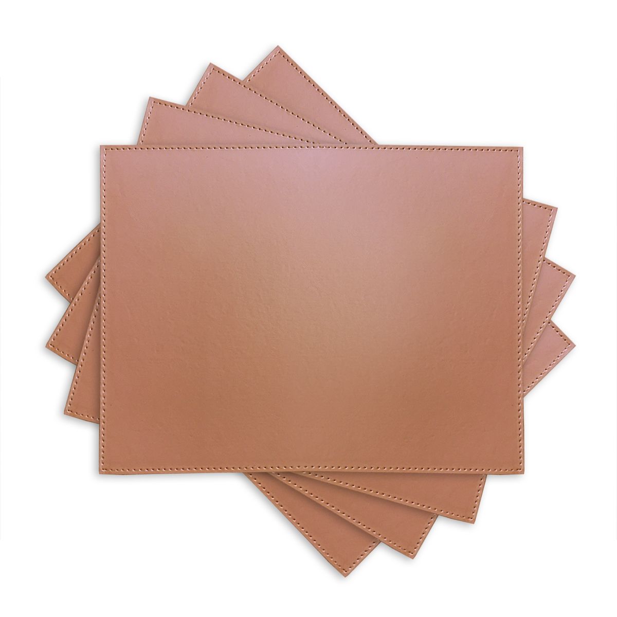 SET 4 INDIVIDUALES PINK CAMILLE RECTANGULAR - 2