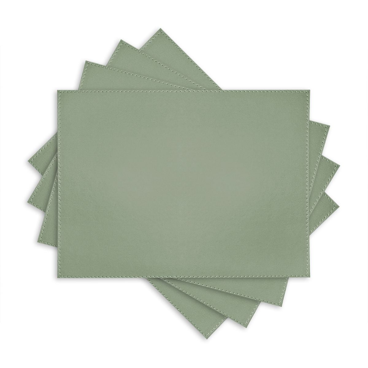 SET 4 INDIVIDUALES GUSTAVE MINT RECTANGULAR - 2