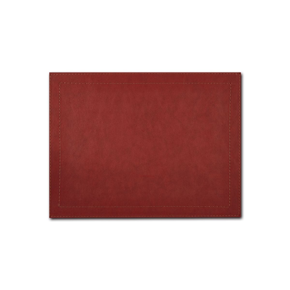 SET 4 INDIVIDUALES ROJO RECTANGULAR - 1