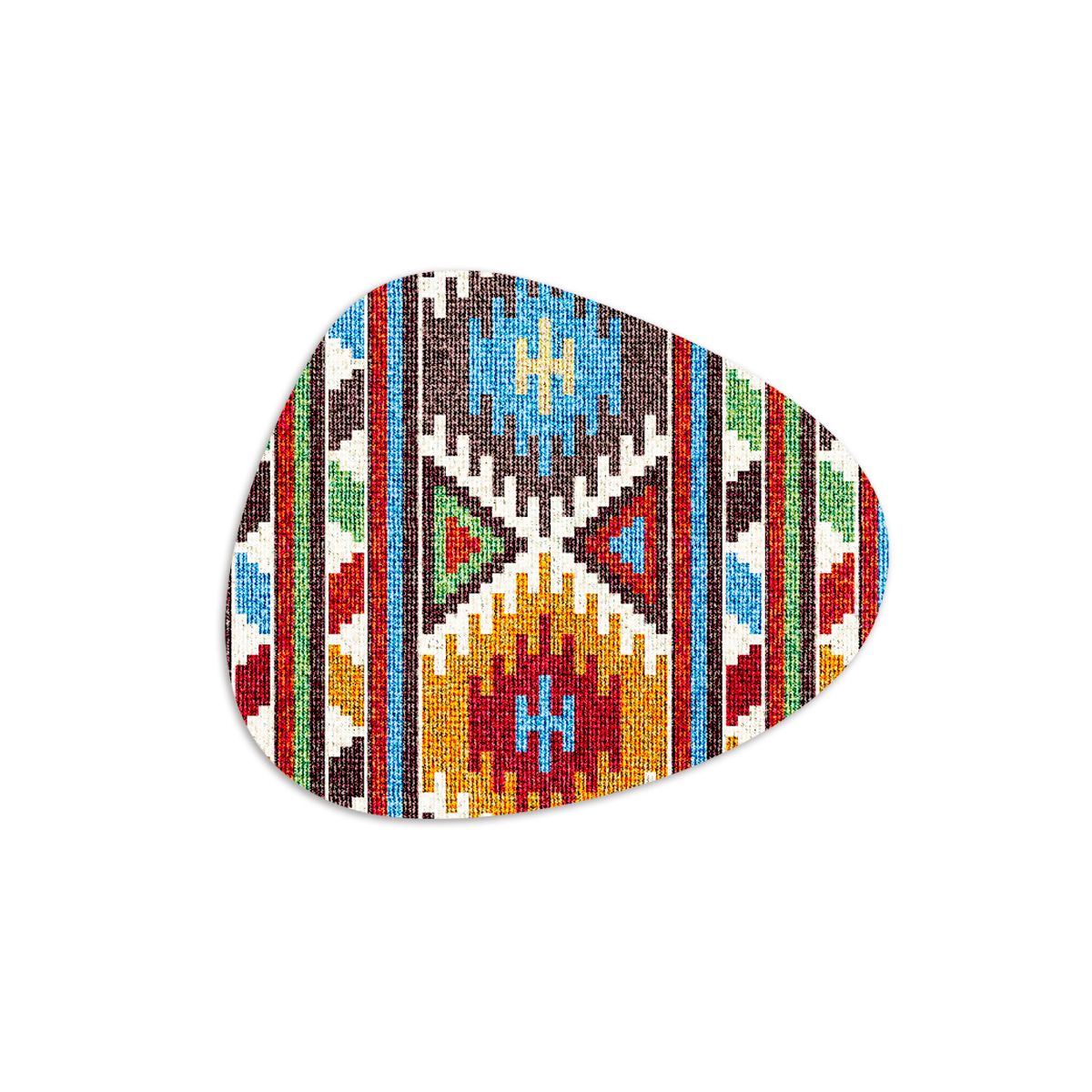 SET 6 INDIVIDUALES KILIM STONE - 1