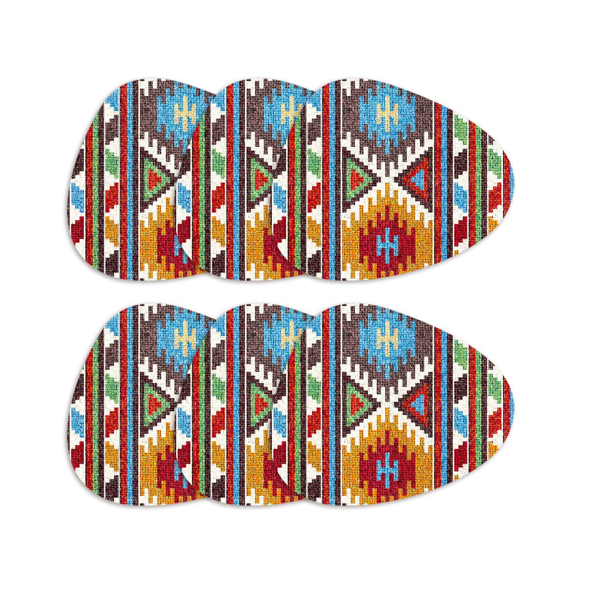 SET 6 INDIVIDUALES KILIM STONE - 2
