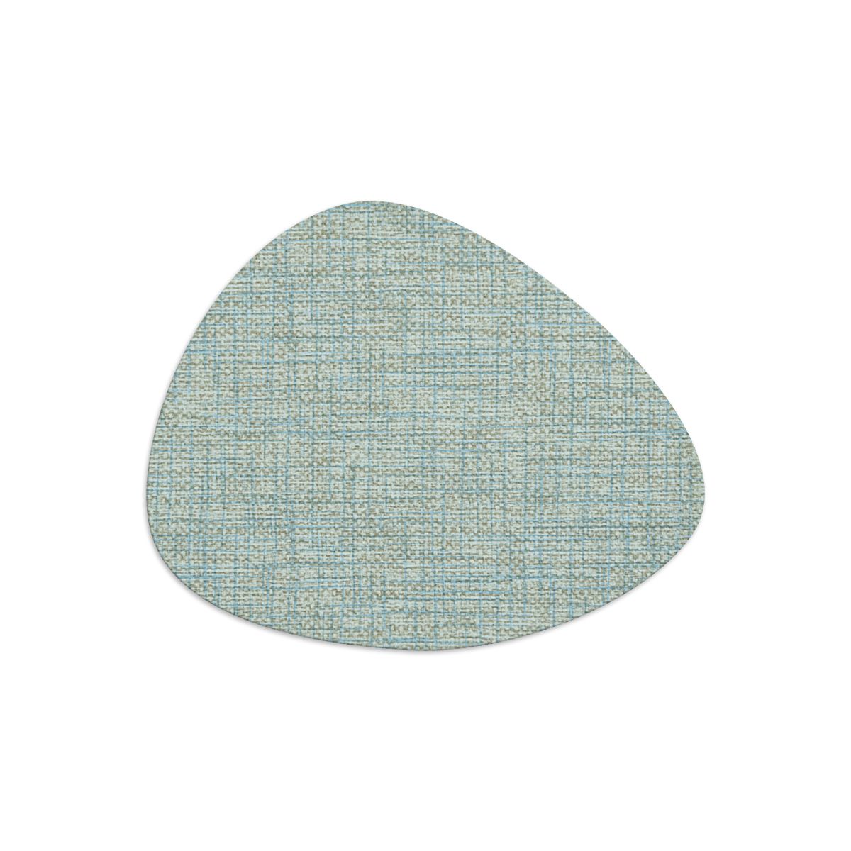 SET 4 INDIVIDUALES LUXE LIGTH BLUE STONE - 1
