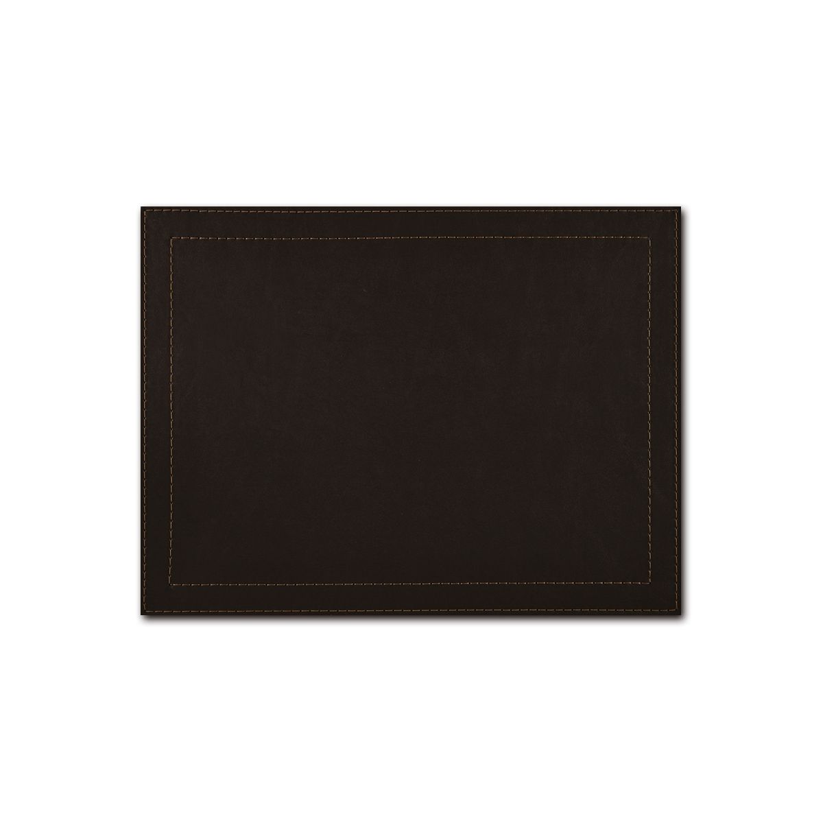 SET 4 INDIVIDUALES CAFÉ RECTANGULAR - 1