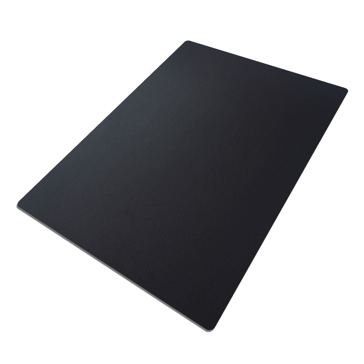 SET 8 INDIVIDUALES DE MESA ECOCUERO WARRIOR NEGRO - 2