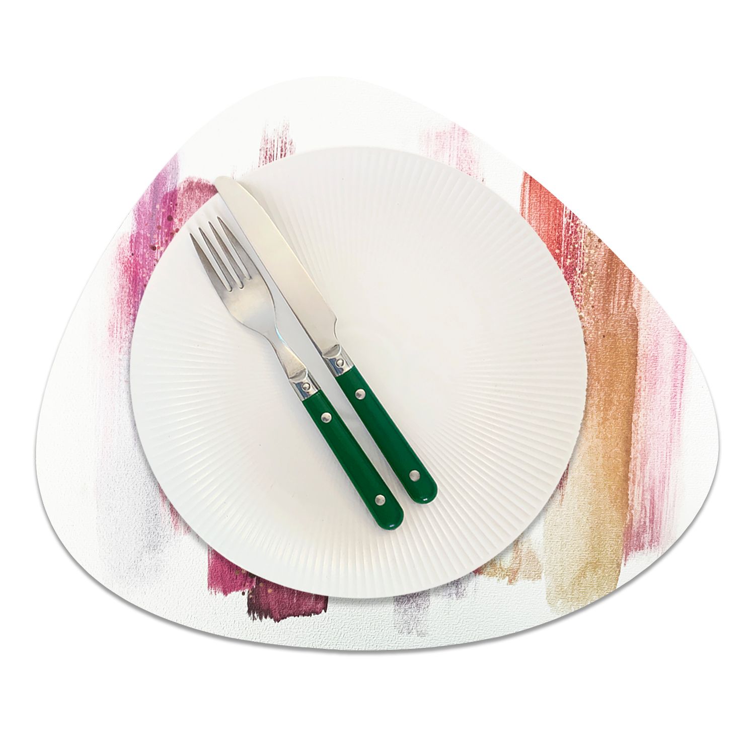 SET 6 INDIVIDUALES PINCELADAS STONE - 3