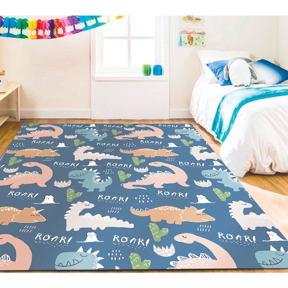 ALFOMBRA VINÍLICA INFANTIL ROARRRR!!! 140X180 CM - 4