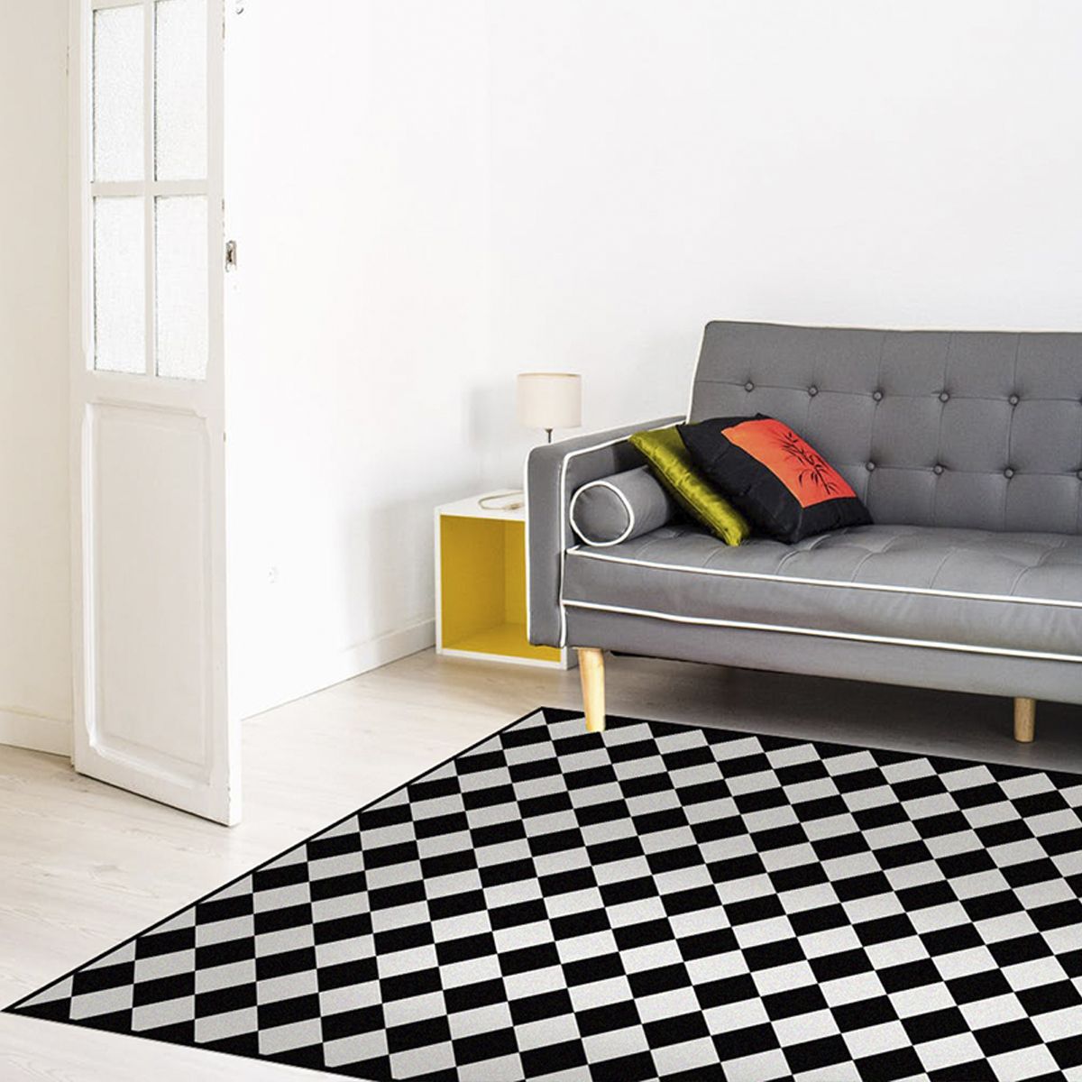 ALFOMBRA VINÍLICA LIVING ROMBO DAMA MEDIUM 140X220 CM - 10