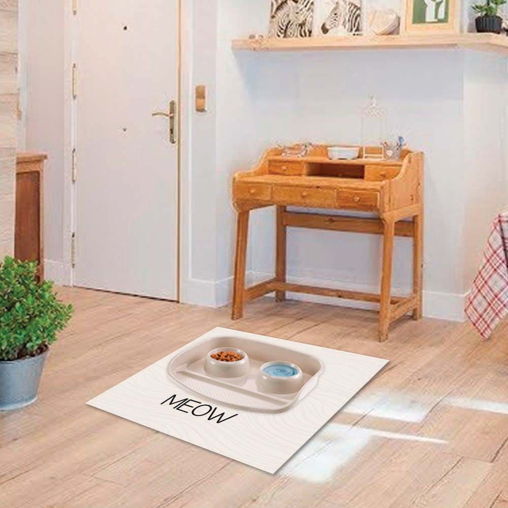 ALFOMBRA VINÍLICA PET MEOW ANTIDESLIZANTE 70X70 CM - 3