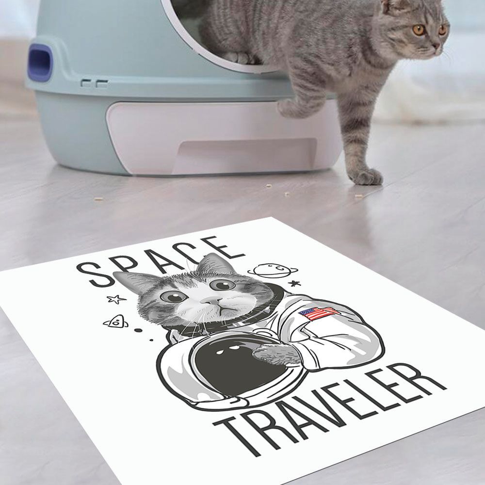 ALFOMBRA VINÍLICA PET SPACE TRAVELER 70X70 CM - 2