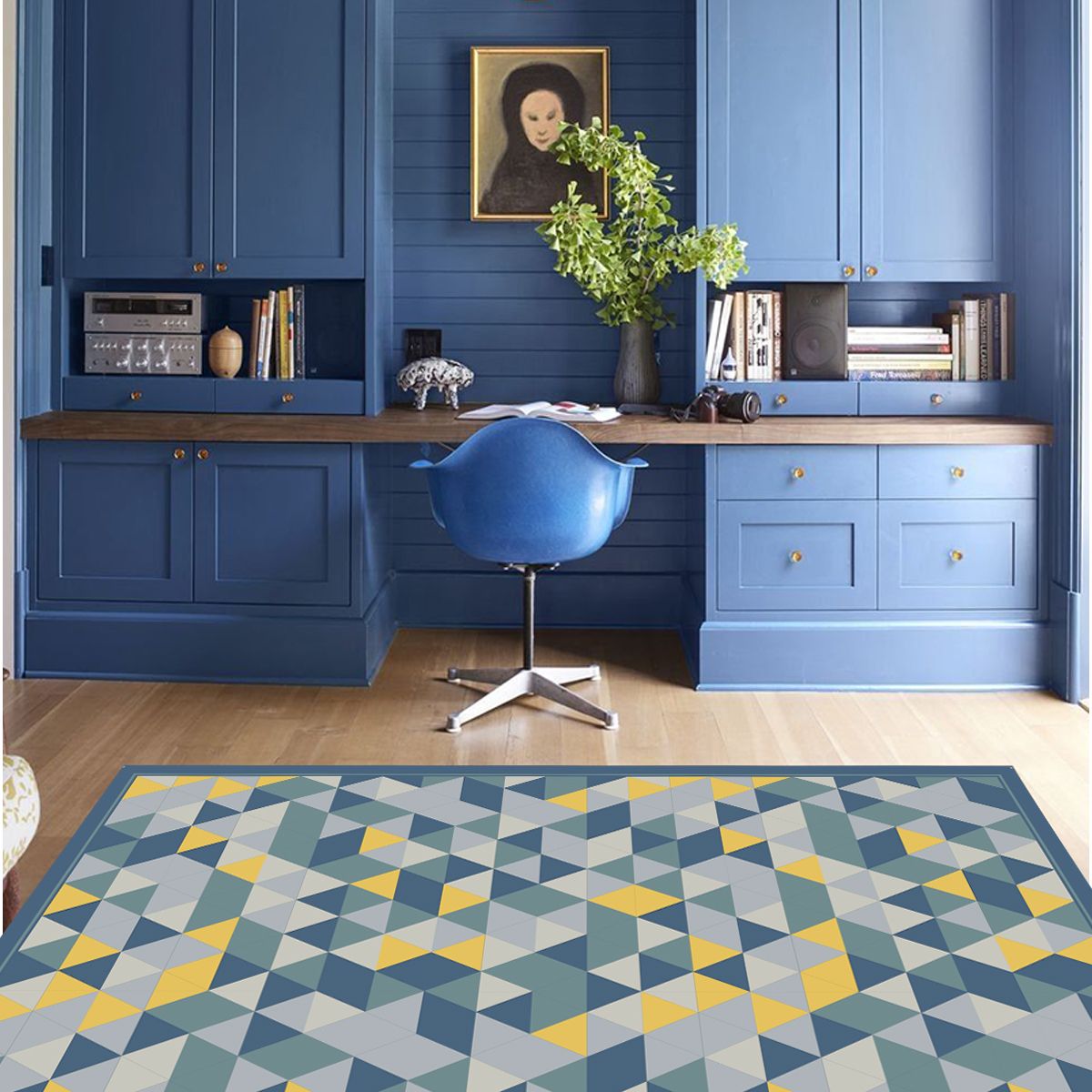 ALFOMBRA VINÍLICA LIVING  PRISMA ORION BLUE 140X220 CM - 10