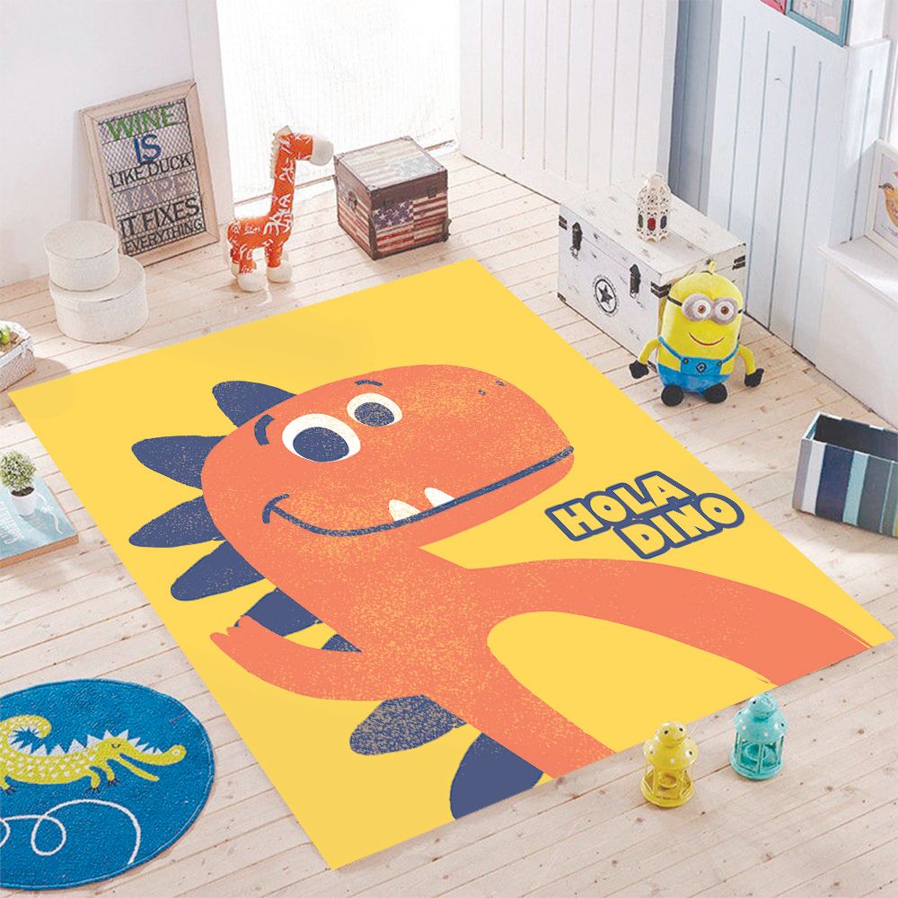 ALFOMBRA VINÍLICA INFANTIL HOLA DINO 140X180 CM - 2