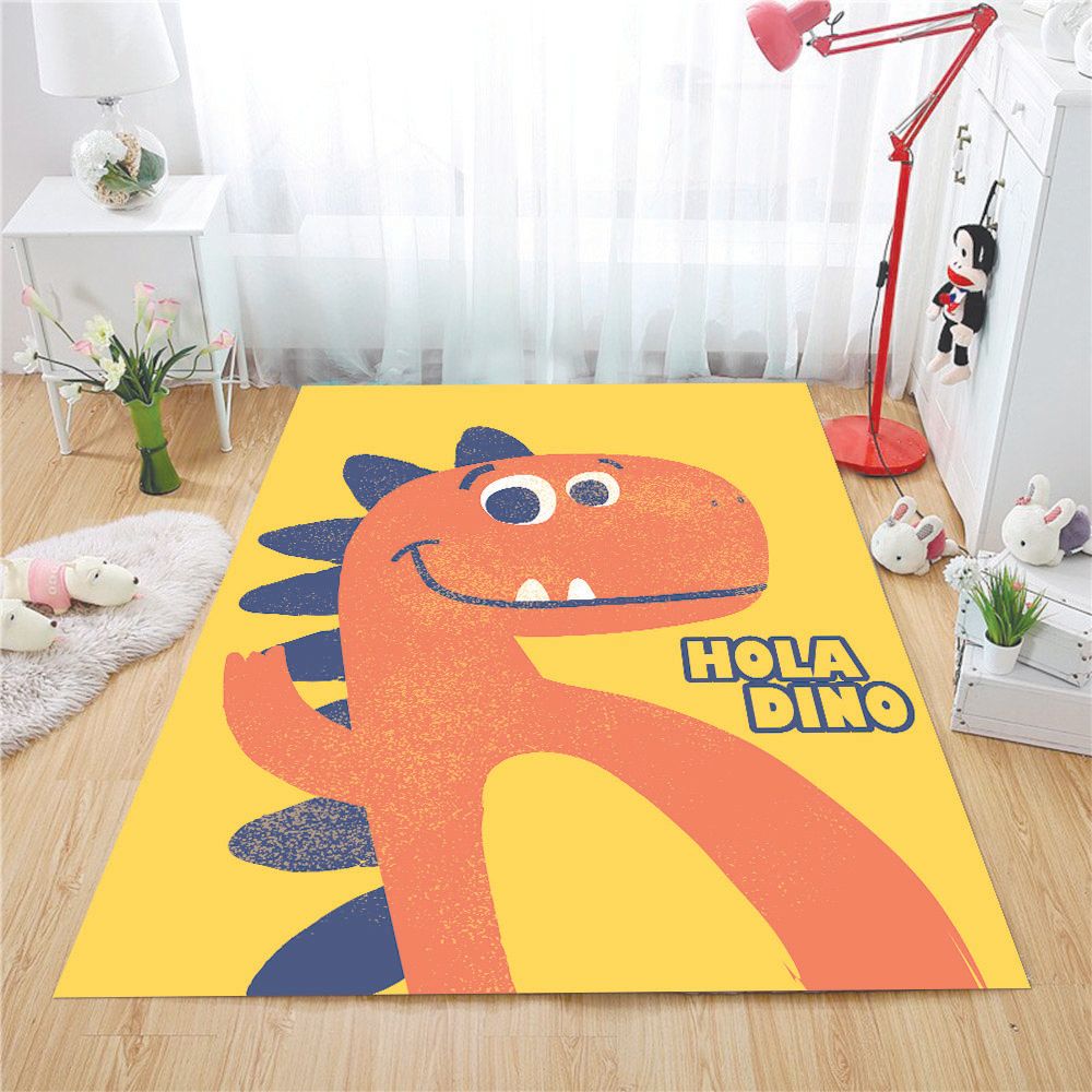ALFOMBRA VINÍLICA INFANTIL HOLA DINO 140X180 CM - 3