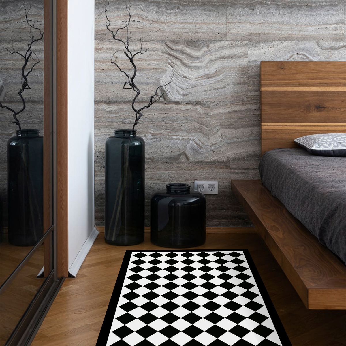 ALFOMBRA VINÍLICA  ROMBO DAMA CLASSIC 140X220 CM - 3