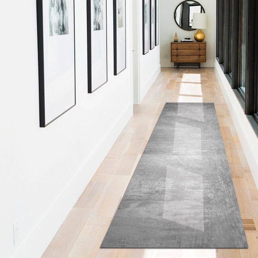 ALFOMBRA VINÍLICA CEMENTO GRIS 50X70 CM - 7