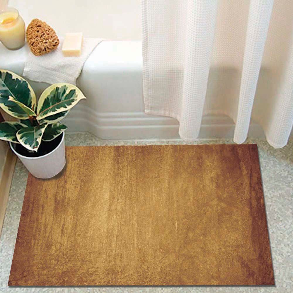 ALFOMBRA VINÍLICA CEMENTO OCRE 70X140 CM - 3