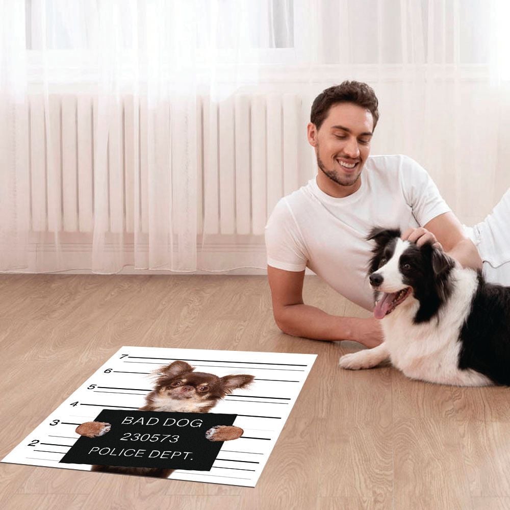 ALFOMBRA VINÍLICA PET BAD CHIHUAHUA 70X70 CM - 2
