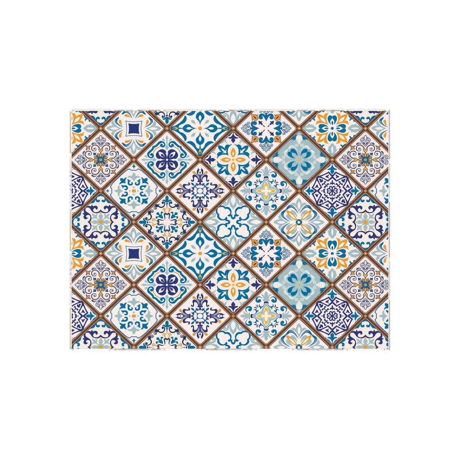 ALFOMBRA VINÍLICA BALDOSA SANTA LUCÍA 50X70 CM - 1