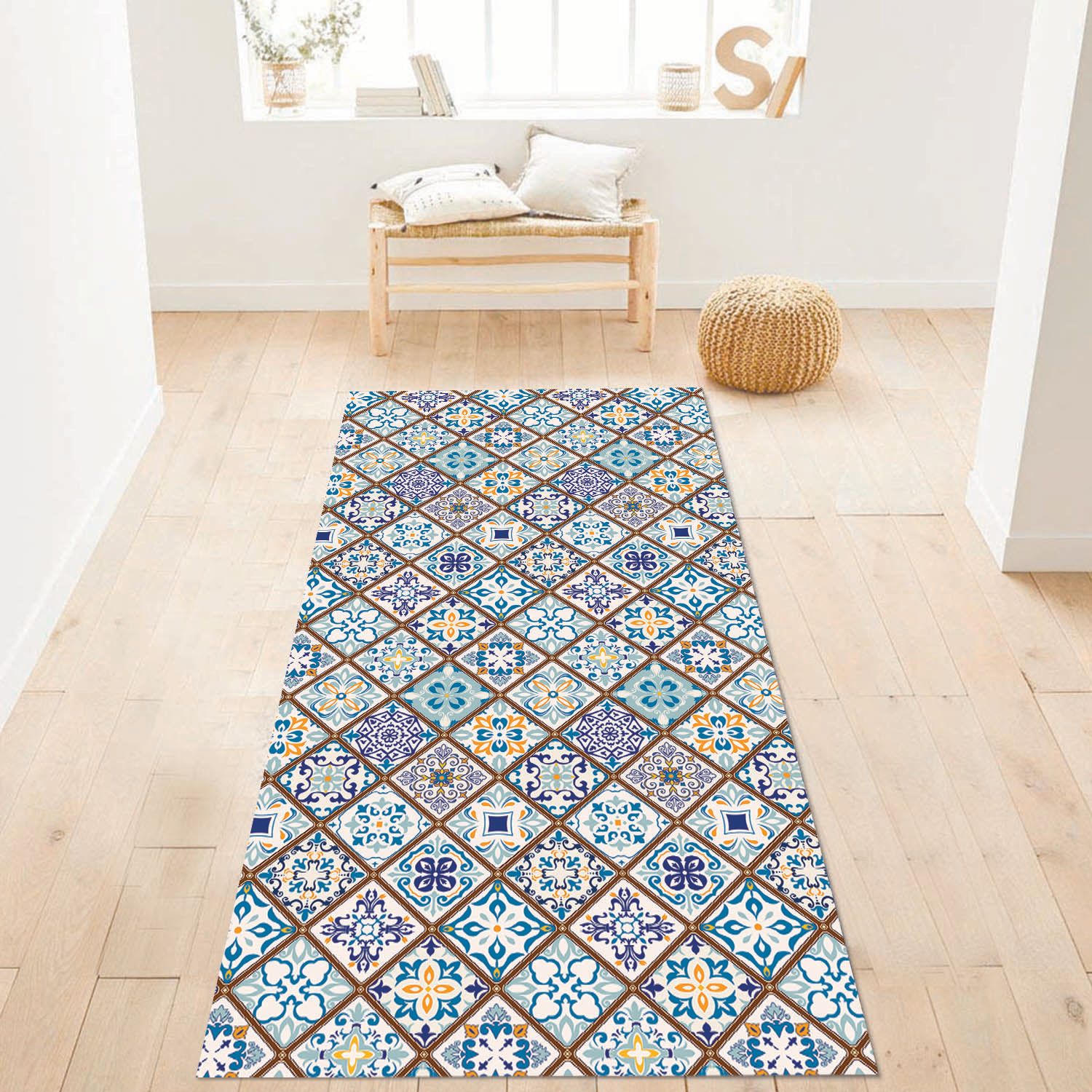 ALFOMBRA VINÍLICA BALDOSA SANTA LUCÍA 50X70 CM - 8