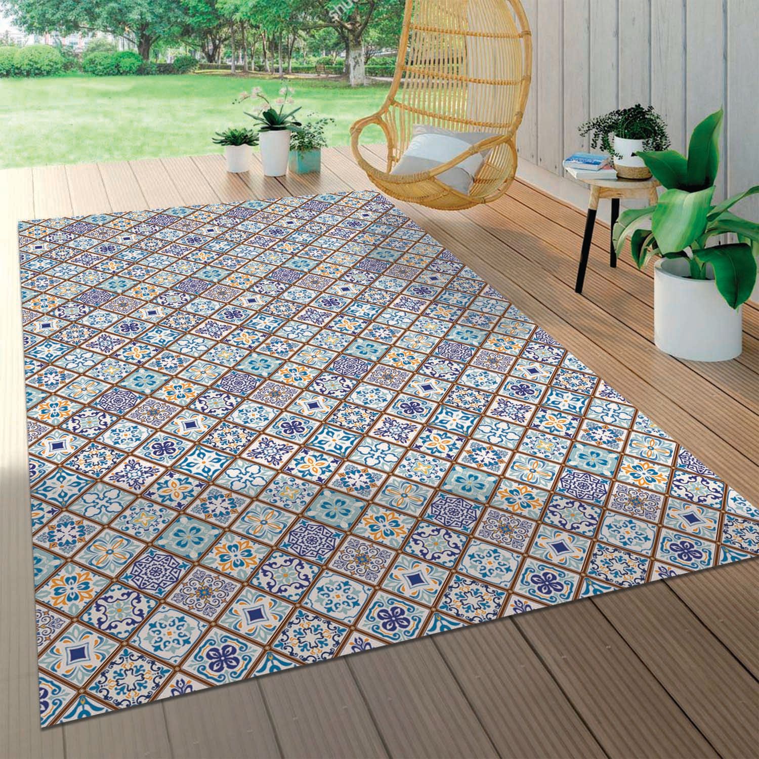 ALFOMBRA VINÍLICA BALDOSA SANTA LUCÍA 140X160 CM - 7