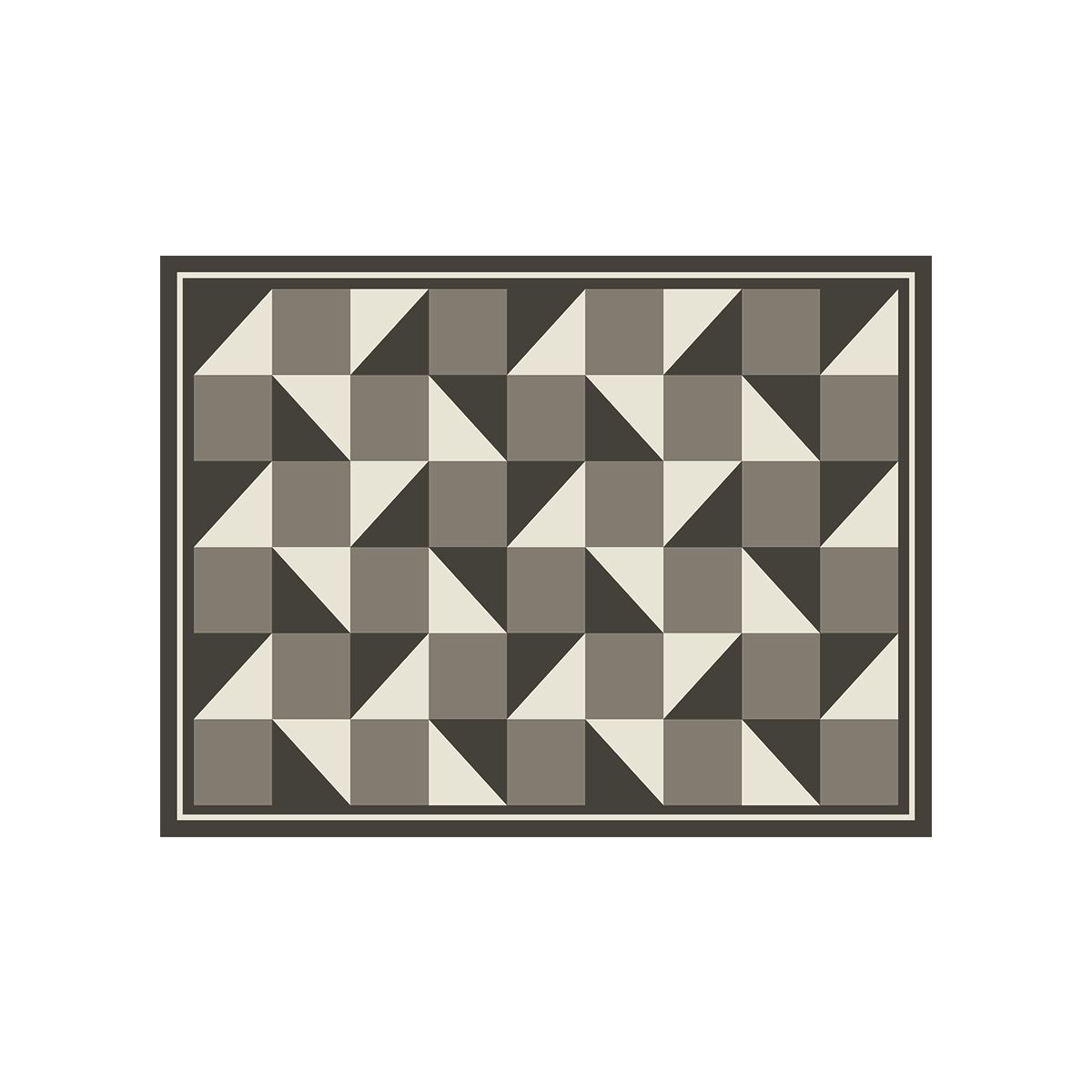ALFOMBRA VINÍLICA LIVING  TABLERO TITANIUM 140X180 CM - 1