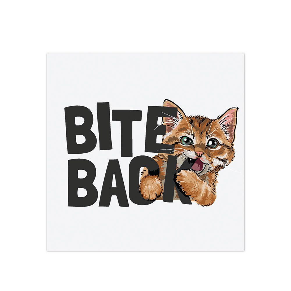ALFOMBRA VINÍLICA PET BITE BACK 70X70 CM - 1