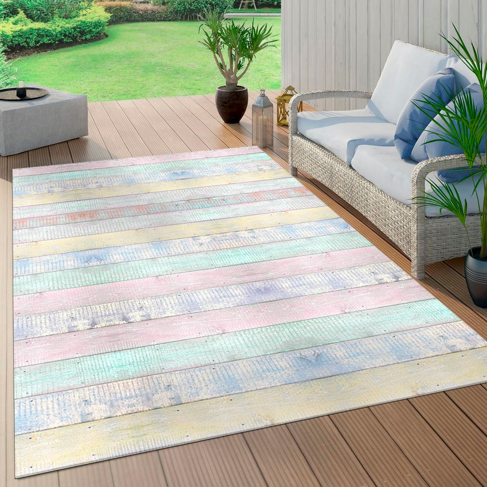 ALFOMBRA VINÍLICA MADERA VINTAGE VENECIA 140X180 CM - 7