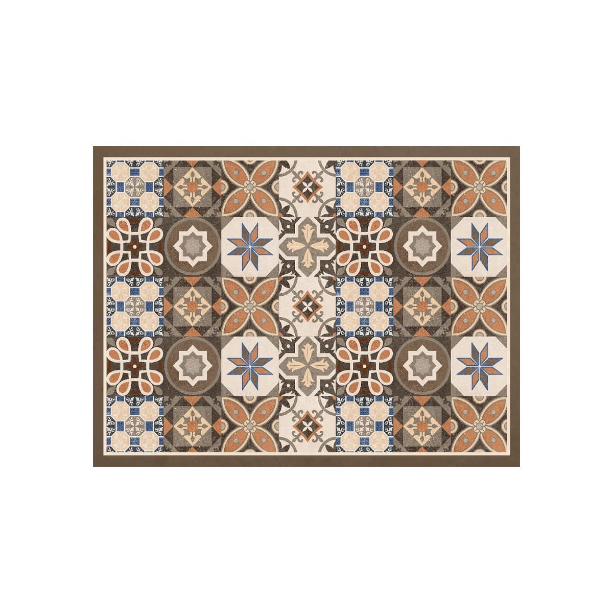 ALFOMBRA VINÍLICA BALDOSA VERONA 70X140 CM - 1